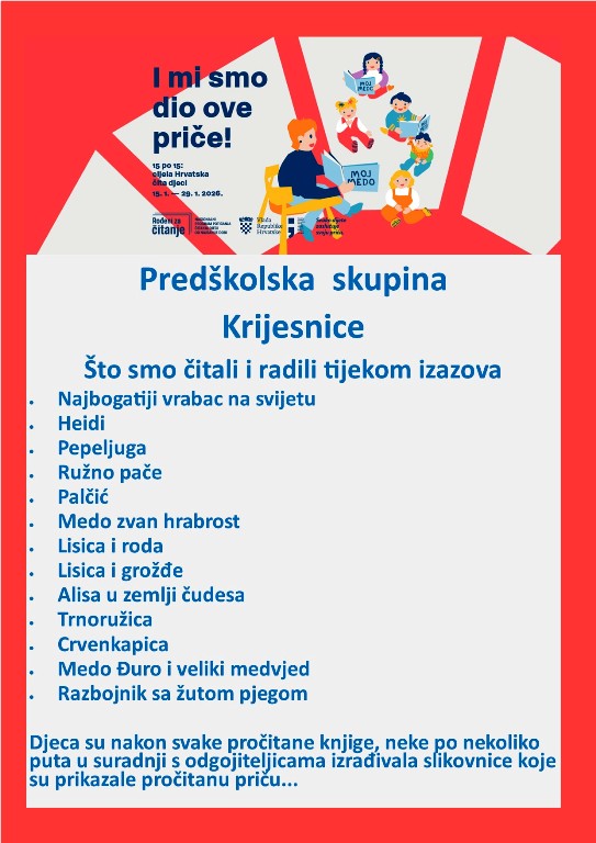 KRIJESNICE SUDJELOVALE U IZAZOVU 15 PO 15