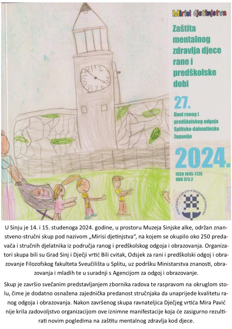 USPJEH DJEČJEG VRTIĆA PROLJEĆE